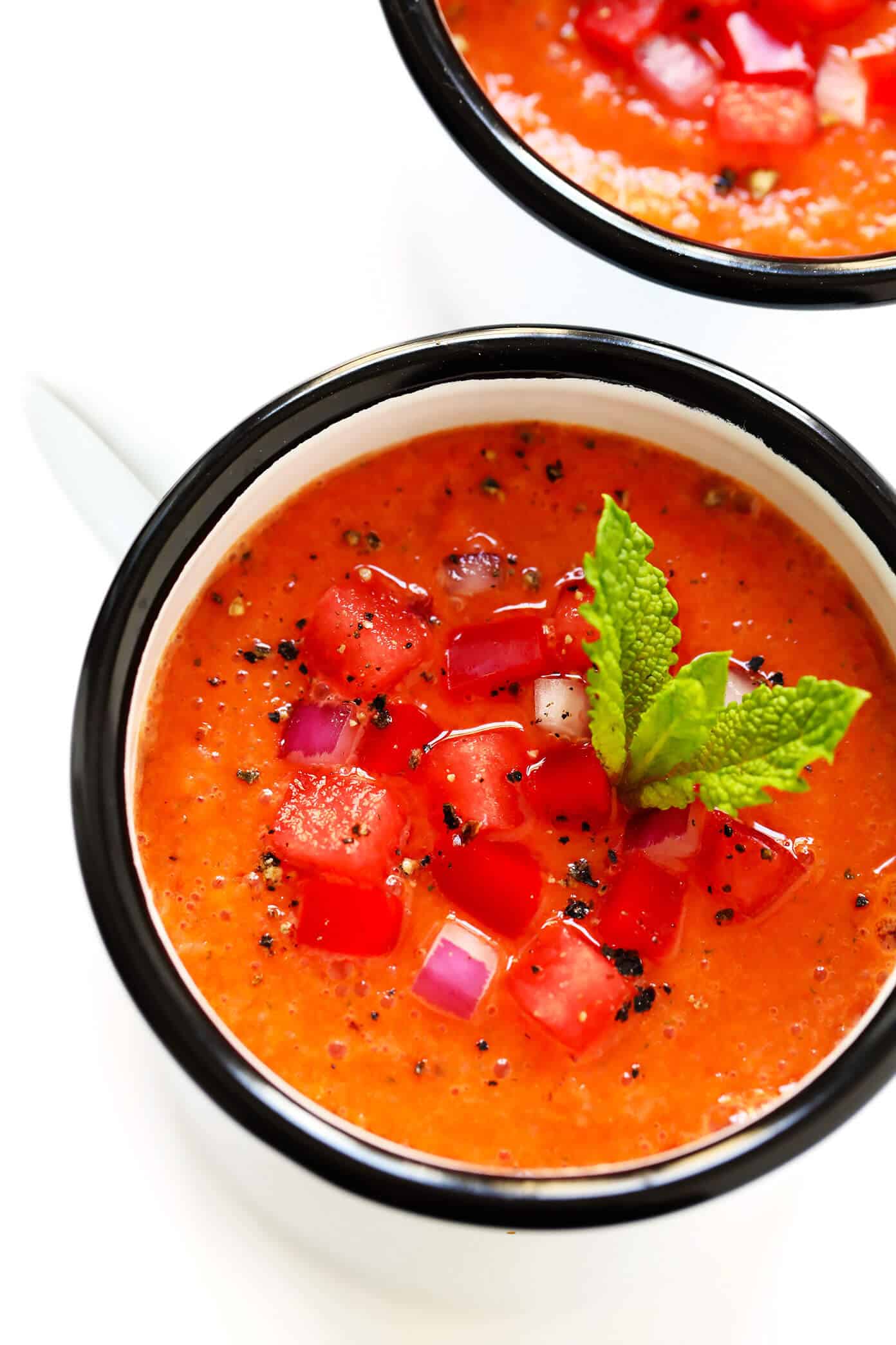 Watermelon Gazpacho: A Sweet & Tangy Spanish Summer Soup